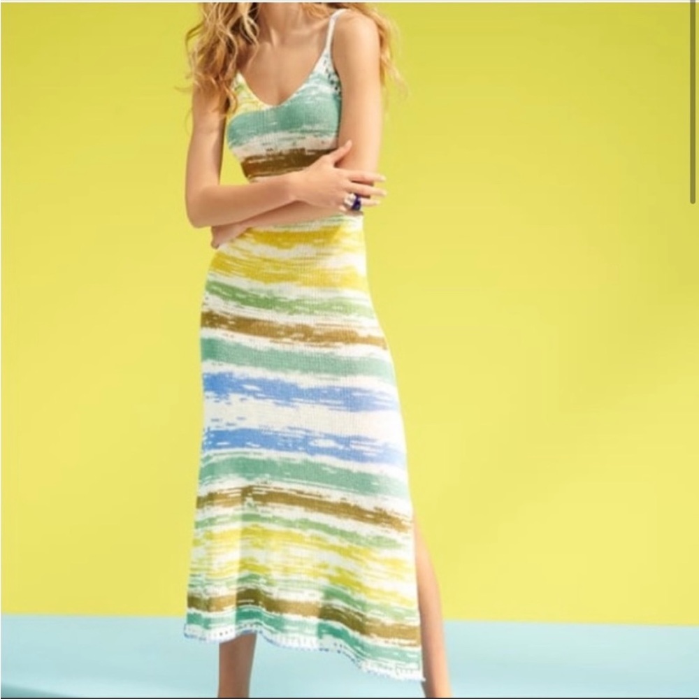 Zara Multicolor Striped Dress